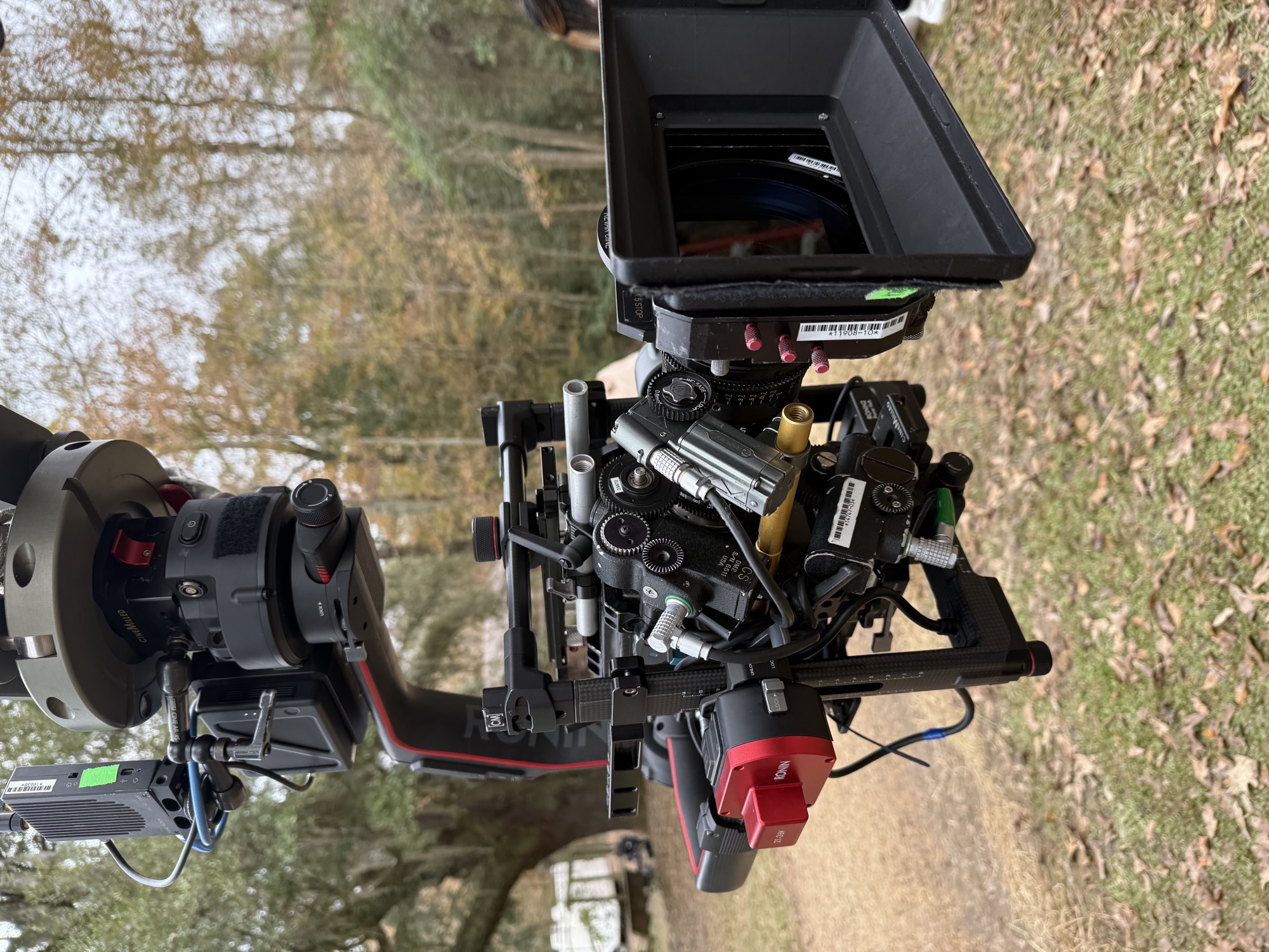 Ronin 2 with full camera build and matte box on location